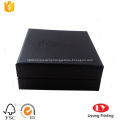 Black Bracelet Jewellery Cardboard Box With Foam